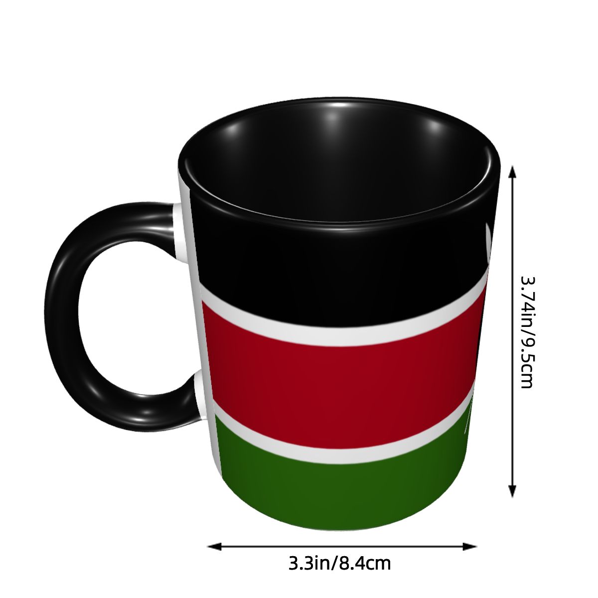 แก้วกาแฟลายธงชาติเคนยา แก้วเซร - Coffee Tea Kenya บทวิจารณ์และราคา