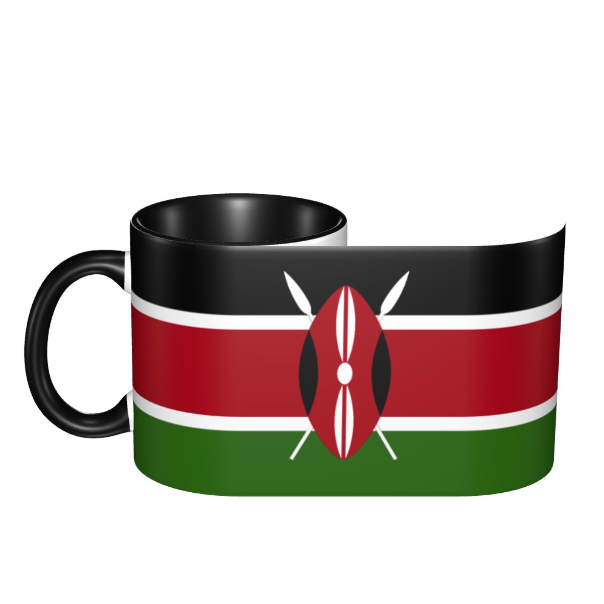 แก้วกาแฟลายธงชาติเคนยา แก้วเซร - Coffee Tea Kenya บทวิจารณ์และราคา