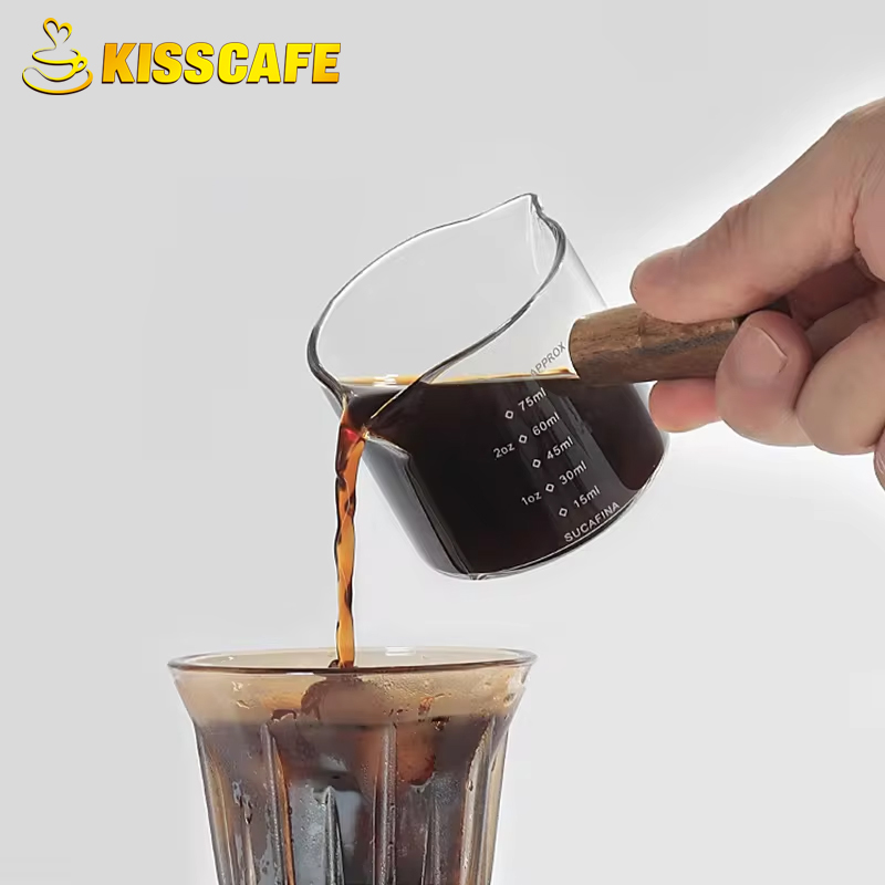 ถ้วยกาแฟถ้วยกาแฟวัด Shot แก้วส - Barista Milk Jug บทวิจารณ์และราคา