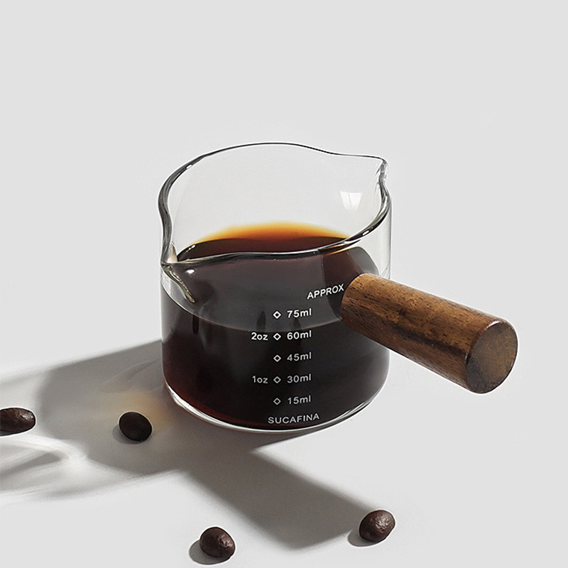 ถ้วยกาแฟถ้วยกาแฟวัด Shot แก้วส - Barista Milk Jug บทวิจารณ์และราคา